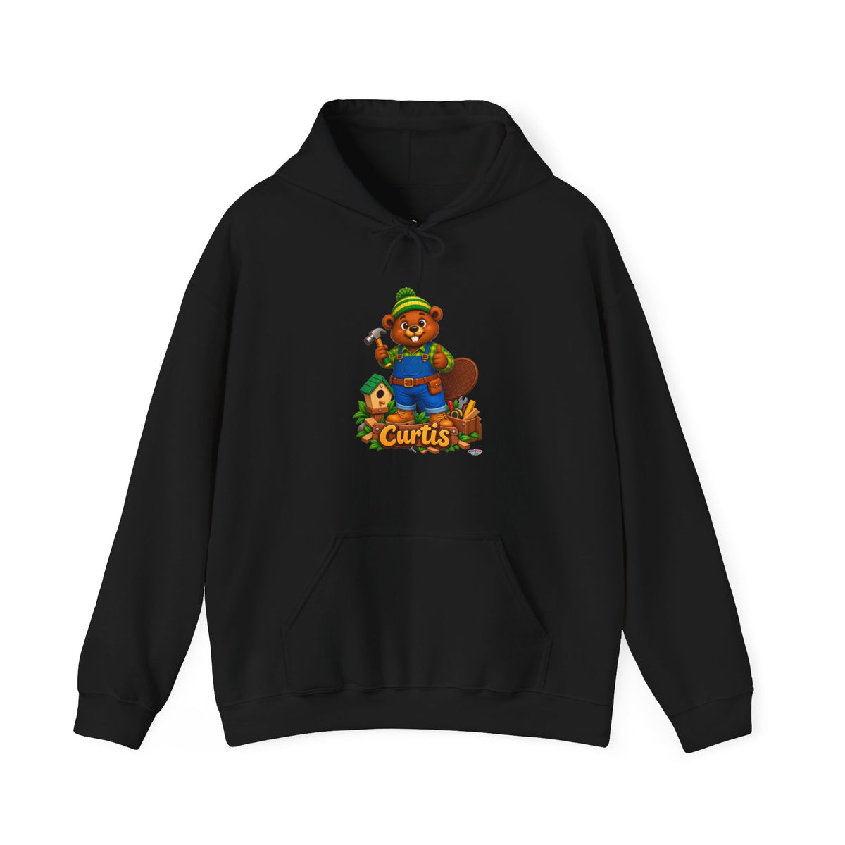 Curtis Hoodie - Large Logo on Back