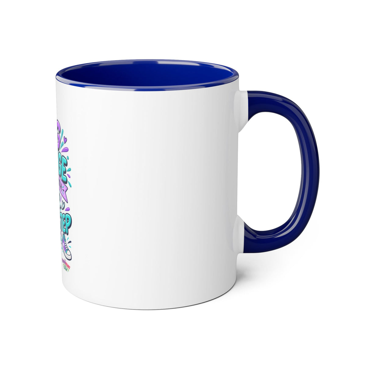 Big Change Starts with One Step - Inspirational 11oz Coffee Cup