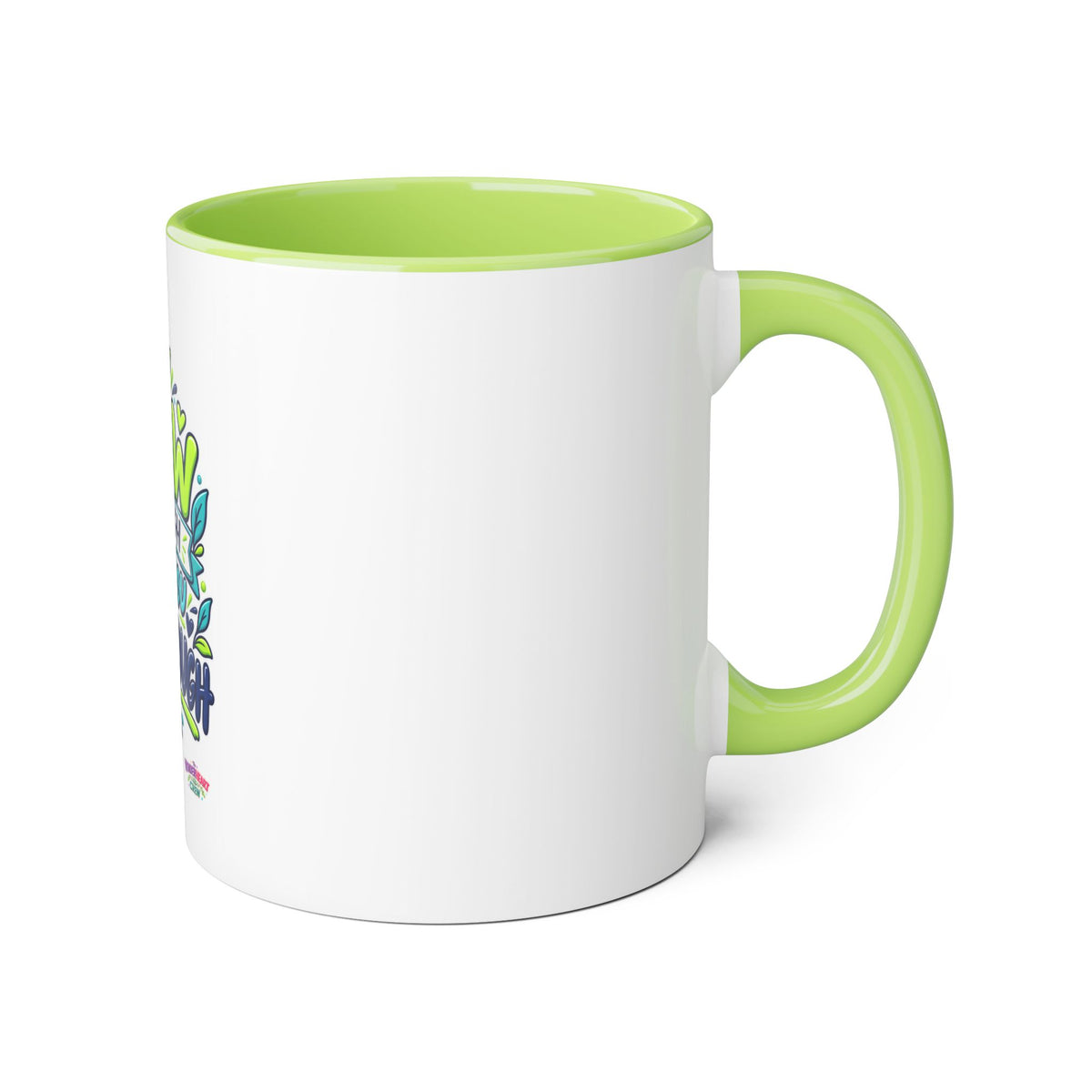 Grow Through What You Go Through - Inspirational 11oz Coffee Cup