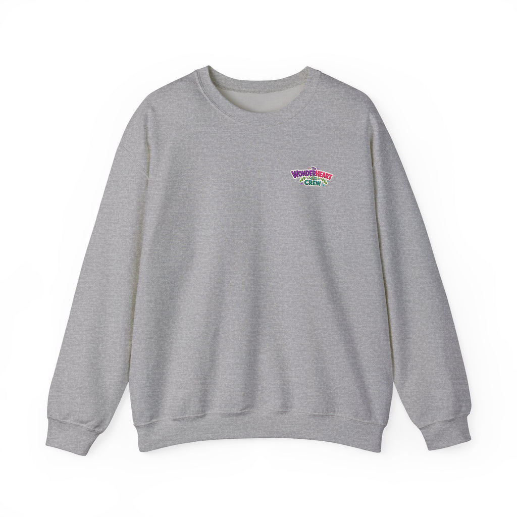 Wonderheart Crew - Crewneck Sweatshirt - Group on Back