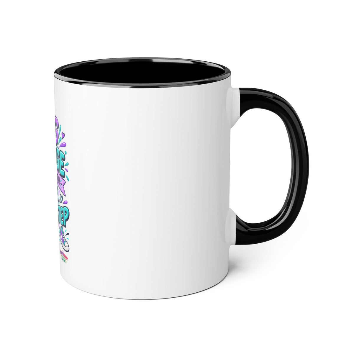 Big Change Starts with One Step - Inspirational 11oz Coffee Cup