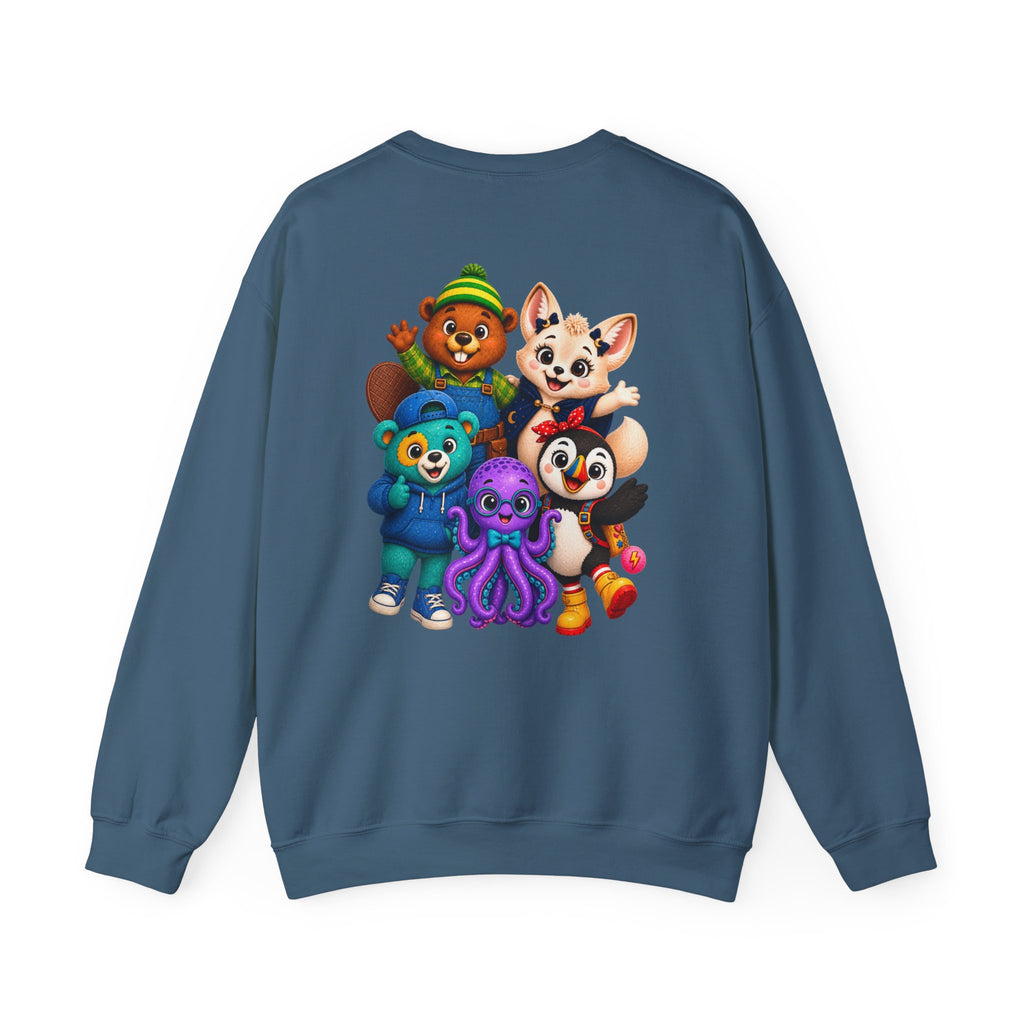 Wonderheart Crew - Crewneck Sweatshirt - Group on Back