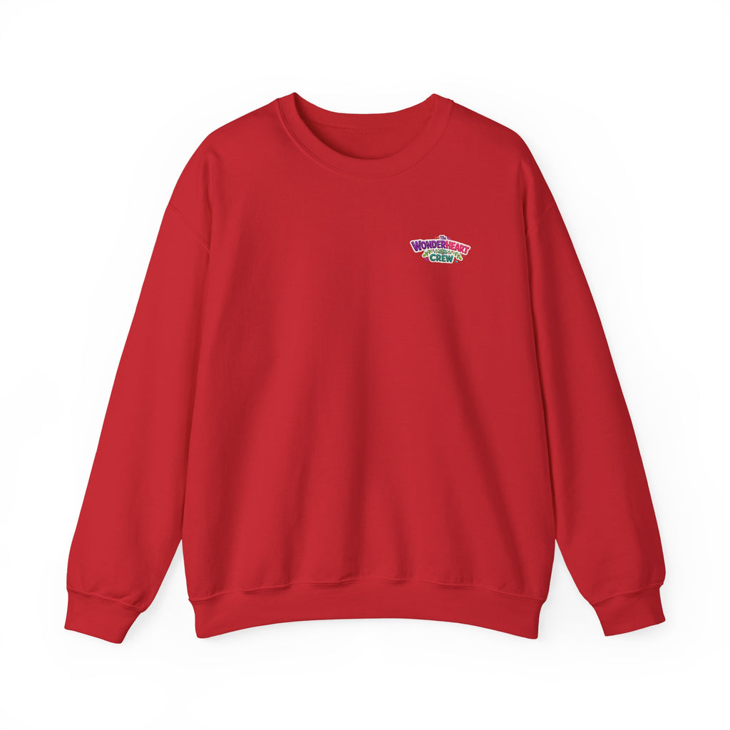 Wonderheart Crew - Crewneck Sweatshirt - Group on Back