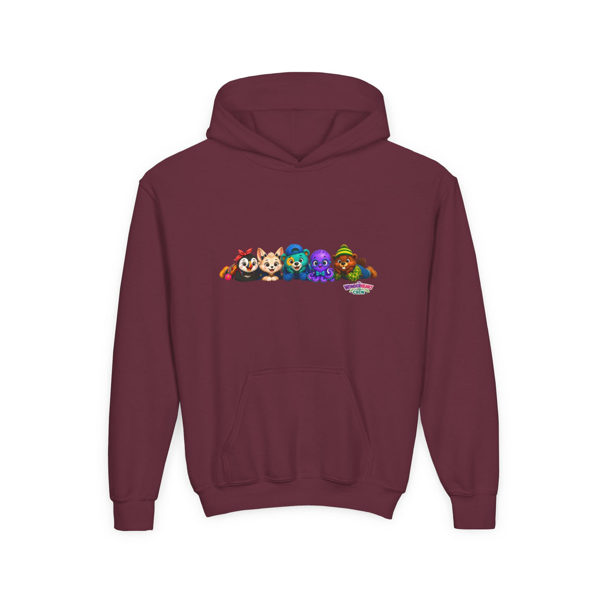 Wonderheart Youth Hoodie - Laying Down Group - Front Only