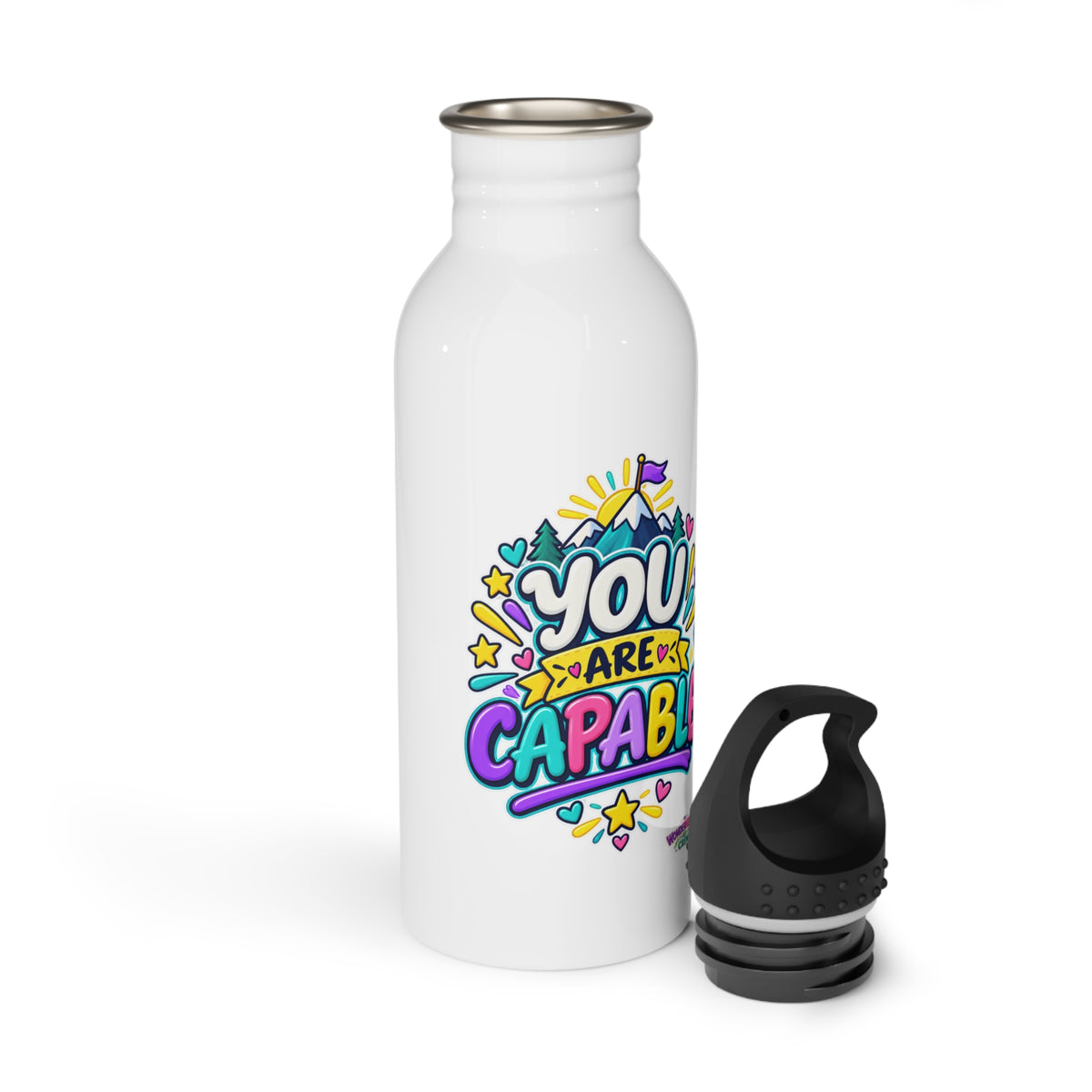 You are Capable -  Motivational Stainless Steel Bottle