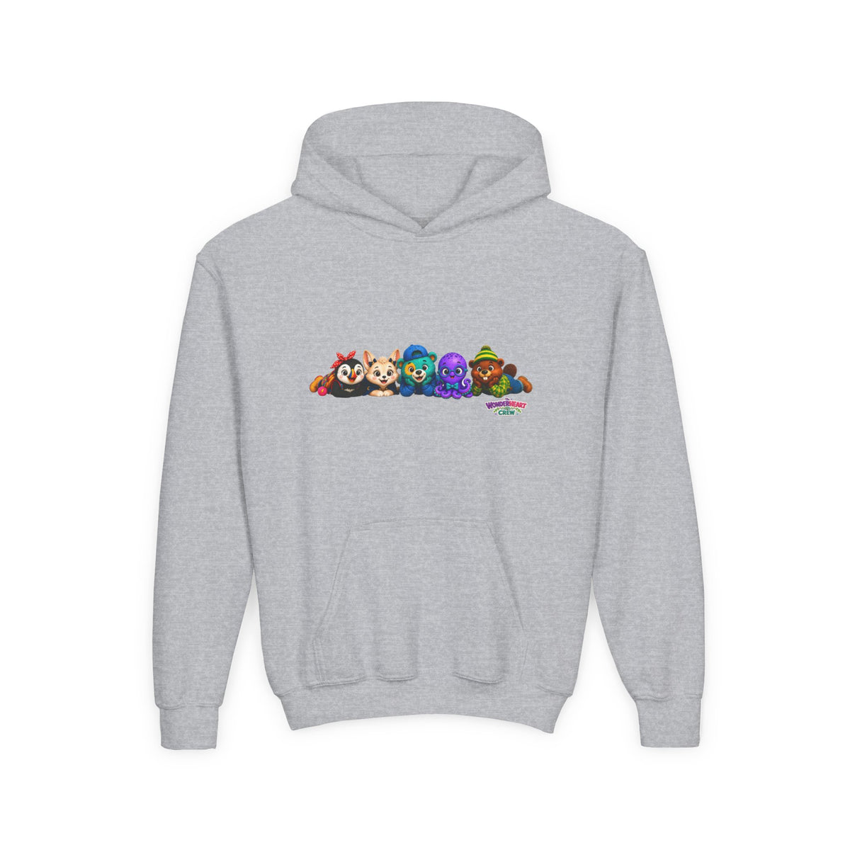 Wonderheart Youth Hoodie - Laying Down Group - Front Only