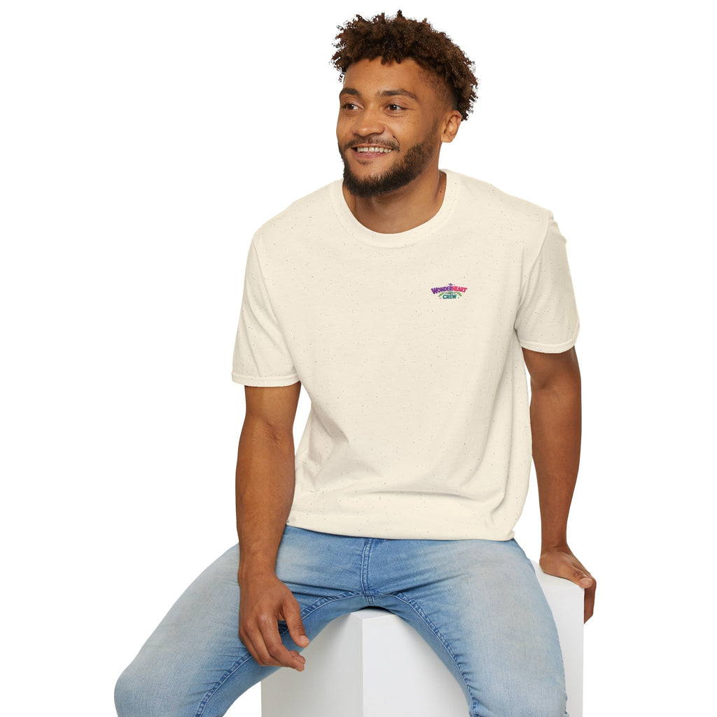 Wonderland Crew Logo - Unisex Minimal Retro Logo T-Shirt