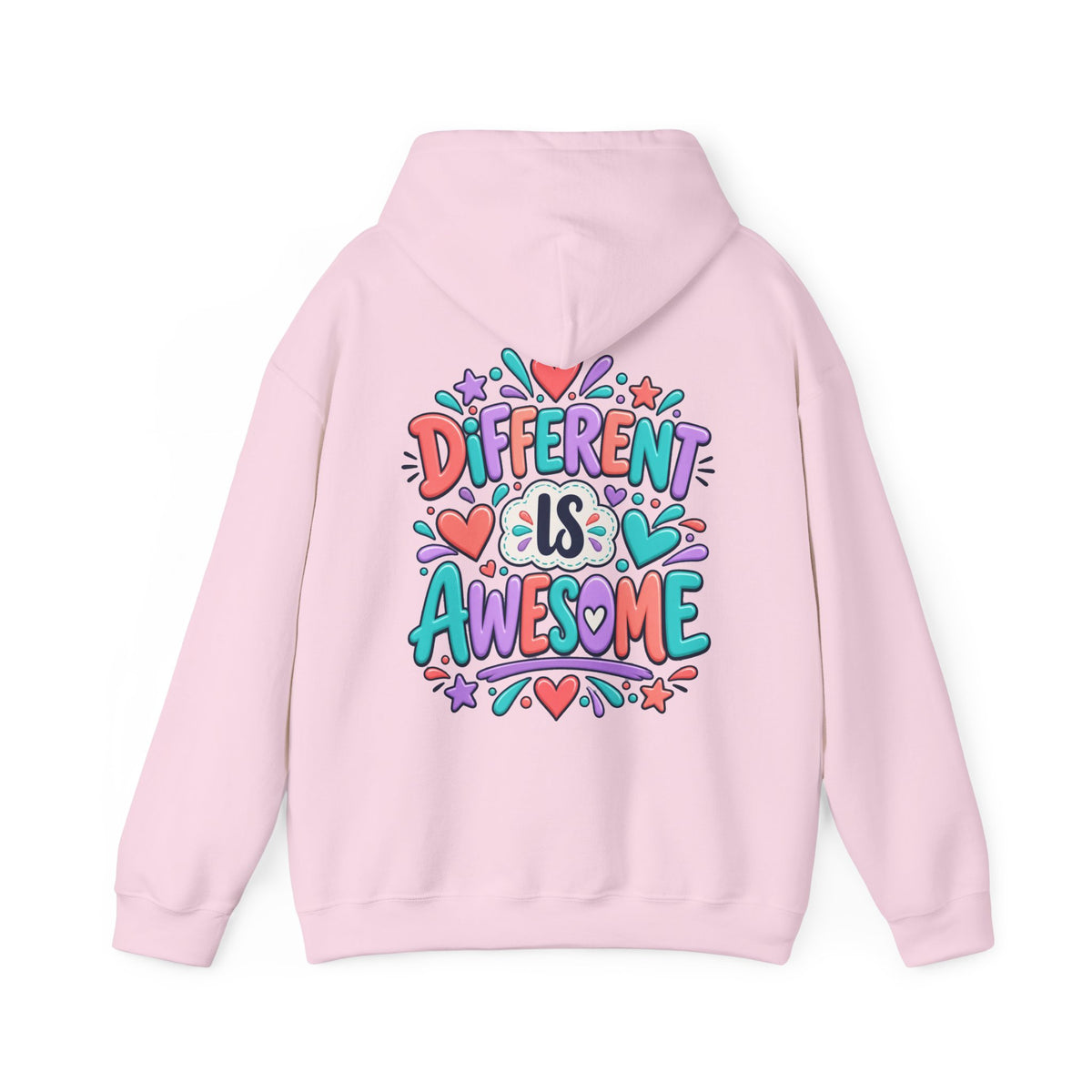 Different is Awesome -  Inspirational Hoodie