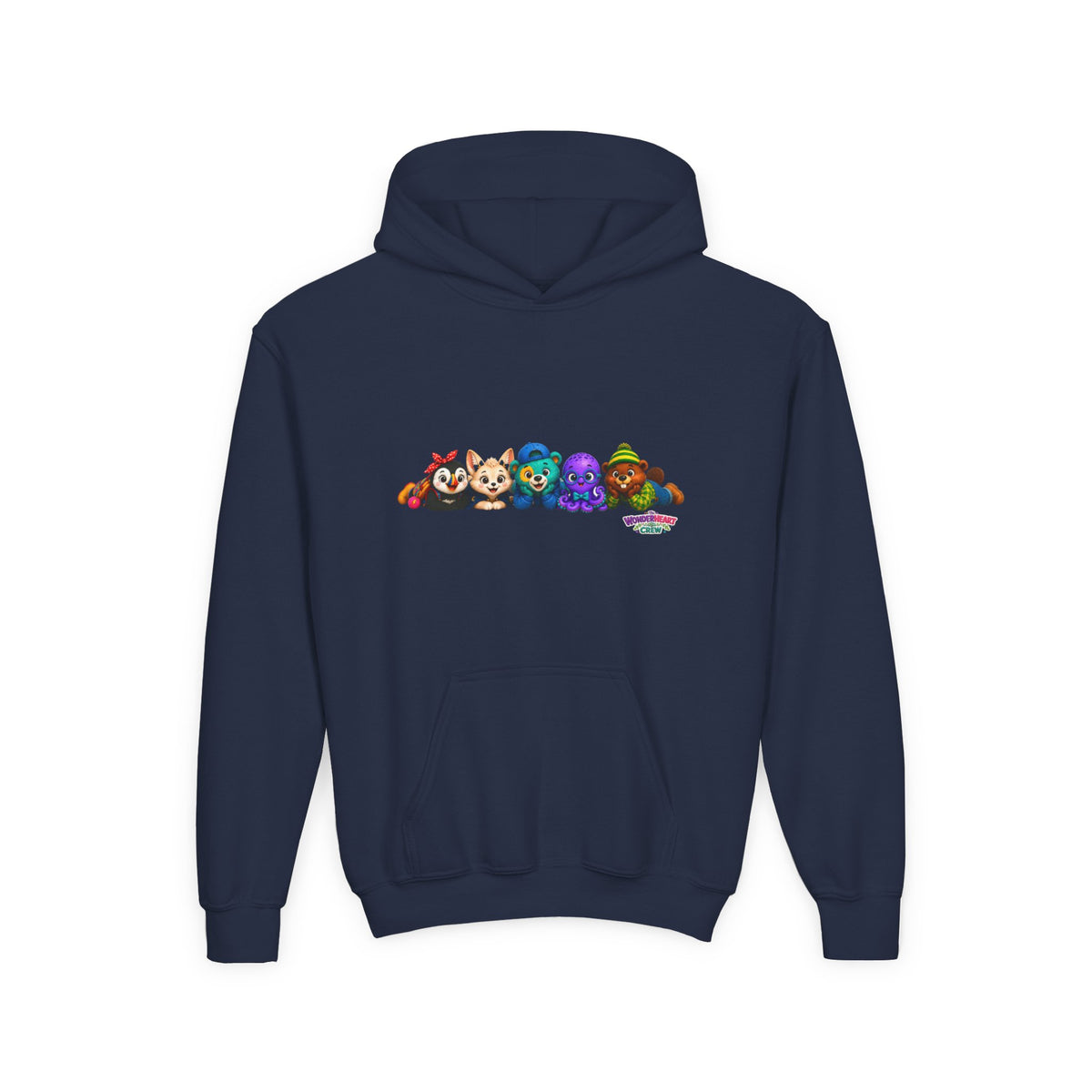 Wonderheart Youth Hoodie - Laying Down Group - Front Only