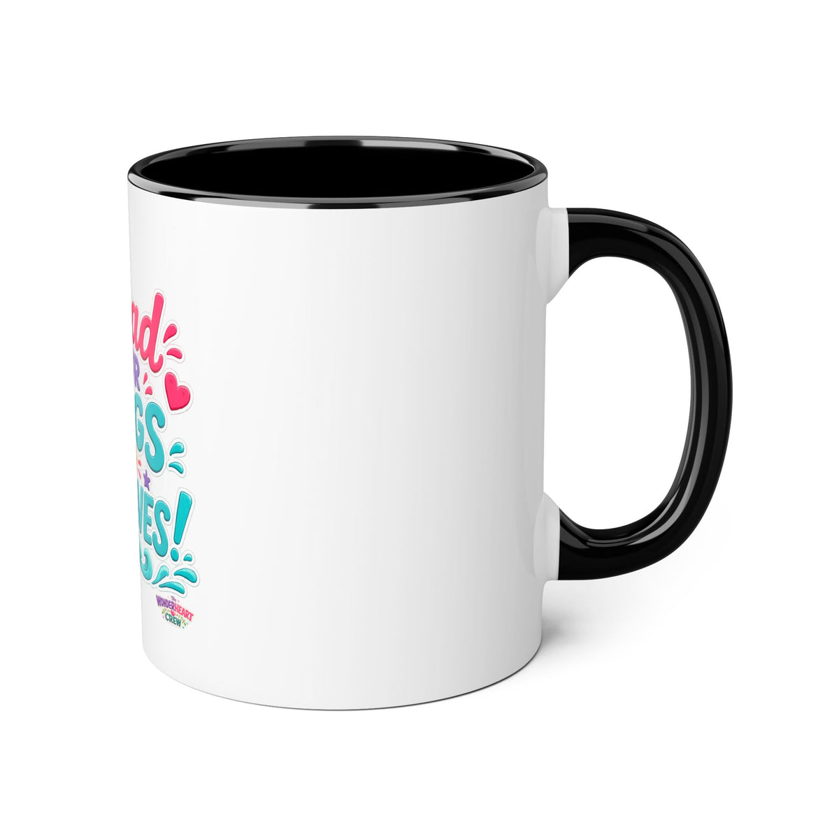 Spread Your Wings and Make Waves - Inspirational 11oz Coffee Cup