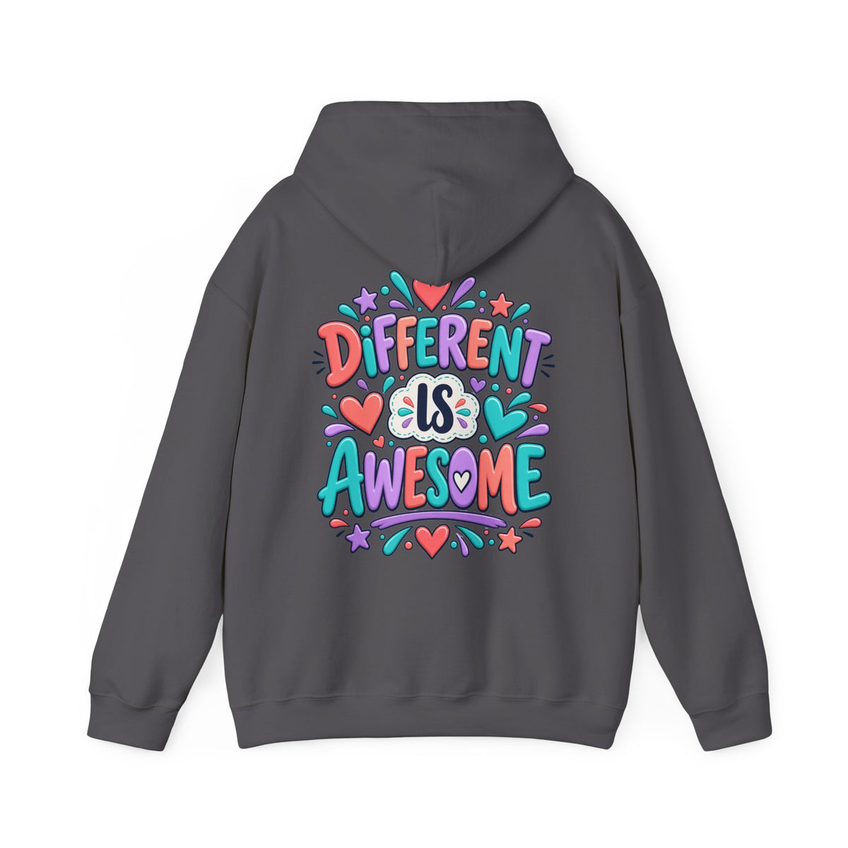 Different is Awesome -  Inspirational Hoodie