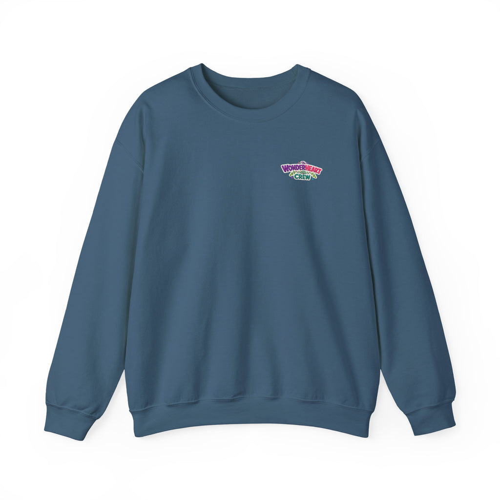Wonderheart Crew - Crewneck Sweatshirt - Group on Back