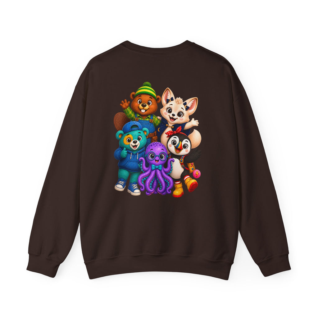 Wonderheart Crew - Crewneck Sweatshirt - Group on Back