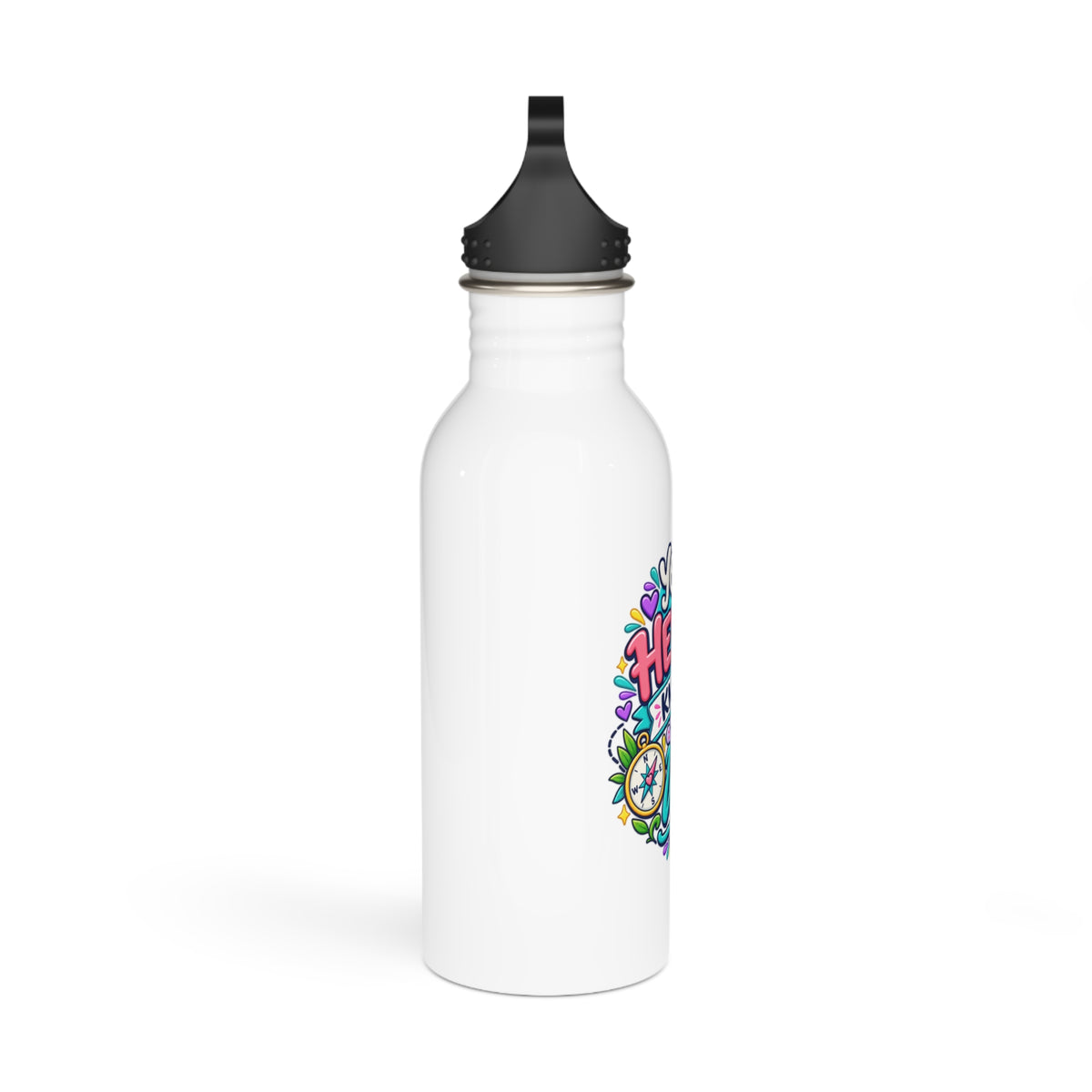 Your Heart Knows the Way -  Motivational Stainless Steel Bottle