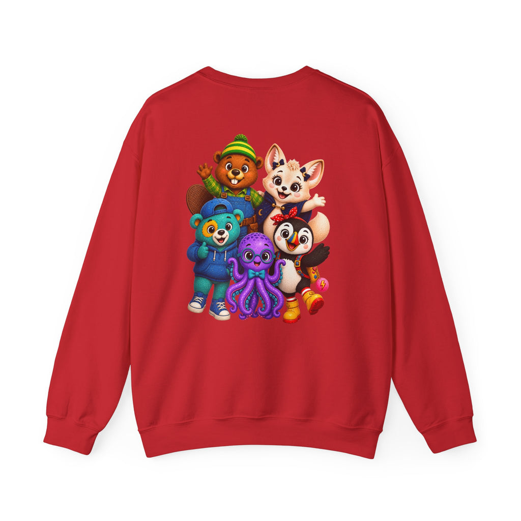 Wonderheart Crew - Crewneck Sweatshirt - Group on Back