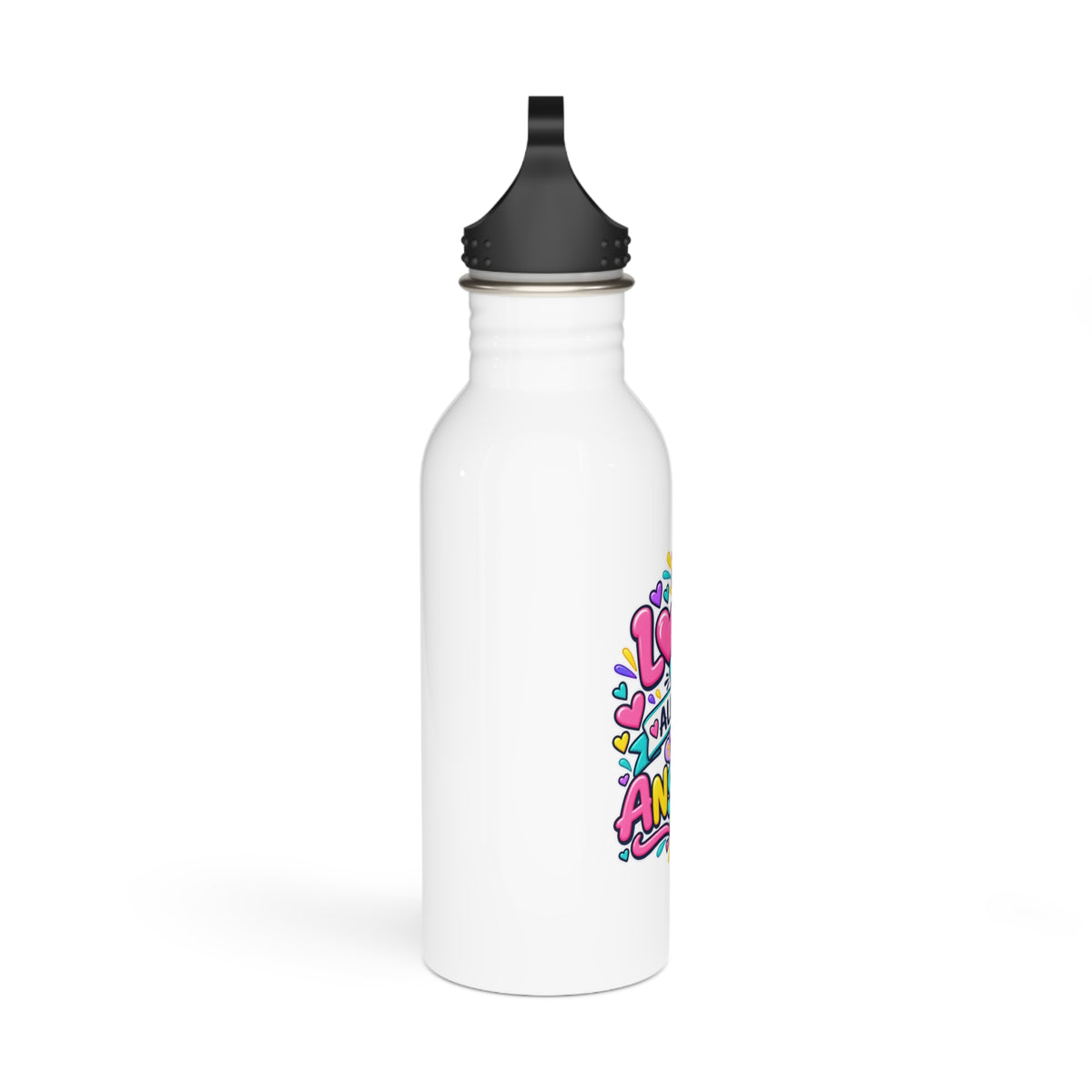 Love is Always the Answer -  Motivational Stainless Steel Bottle
