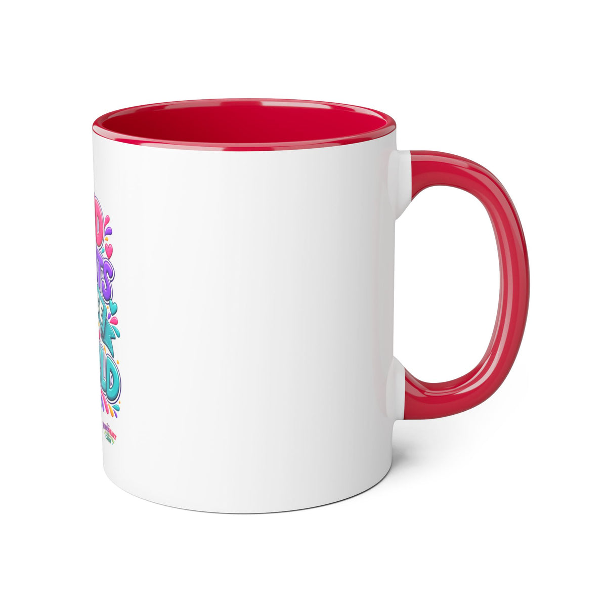 Kind Hearts Change the World - Inspirational 11oz Coffee Cup