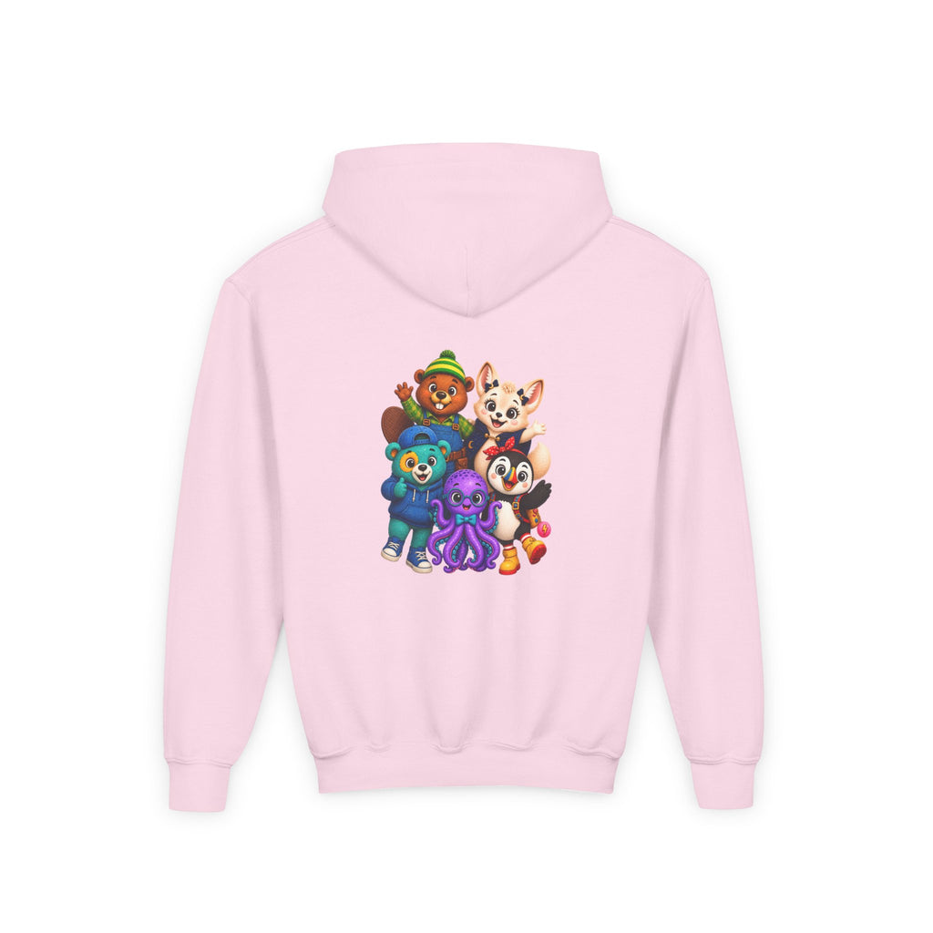 Wonderheart Youth Hoodie - Group on Back