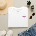 Wonderland Crew Logo - Unisex Minimal Retro Logo T-Shirt