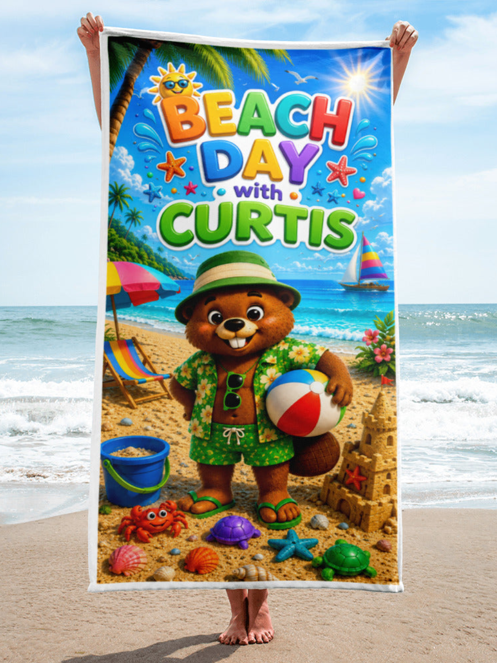 Beach Day with Curtis Towel