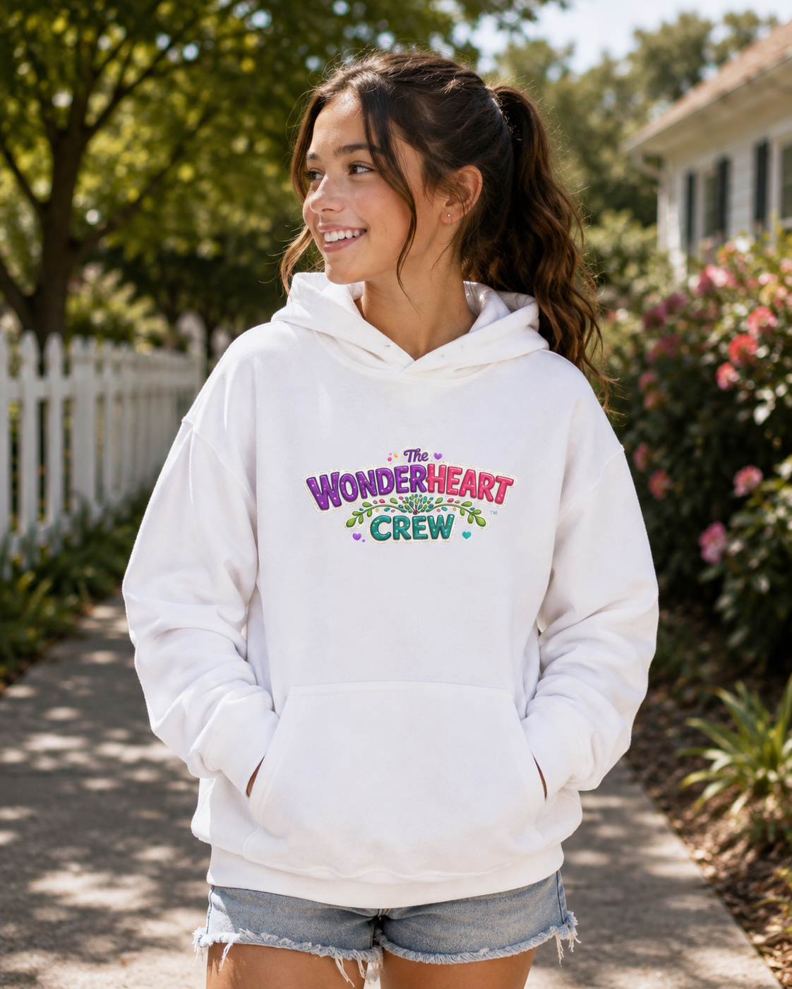 Wonderheart Youth Hoodie - Large Front Logo