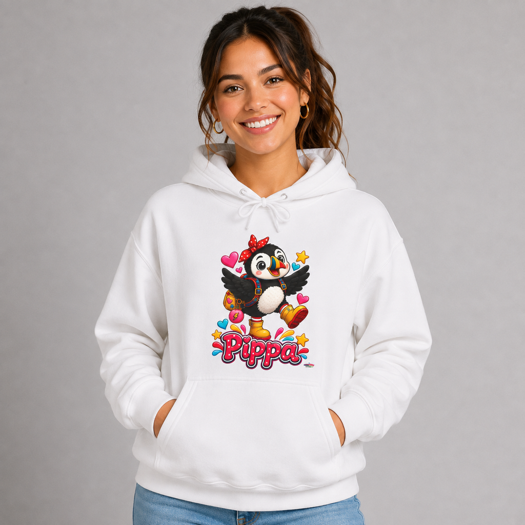 Pippa Hoodie - Large Logo on Back
