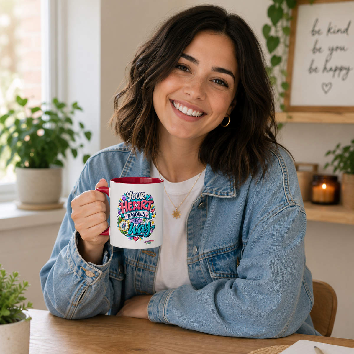 Your Heart Knows the Way - Inspirational 11oz Coffee Cup