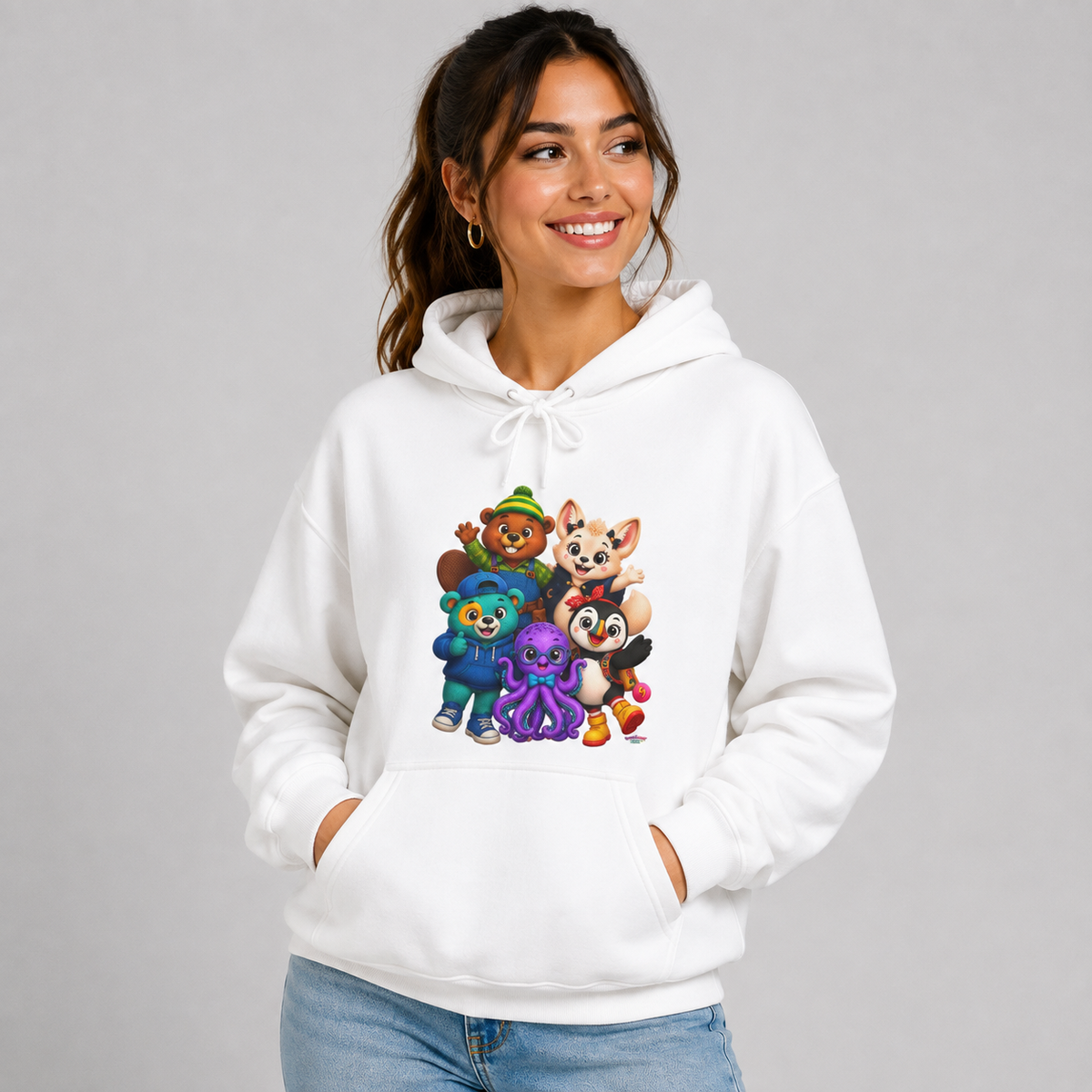 Wonderheart Crew Hoodie - Large Logo on Back