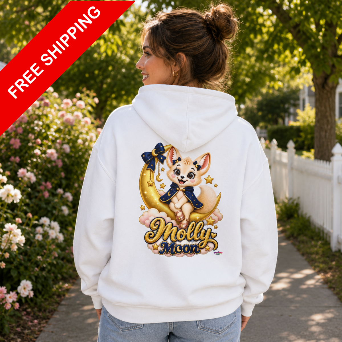 Hoodie - Molly Moon on Back