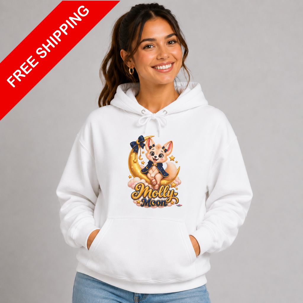 Molly Moon Hoodie - Large Logo on Back