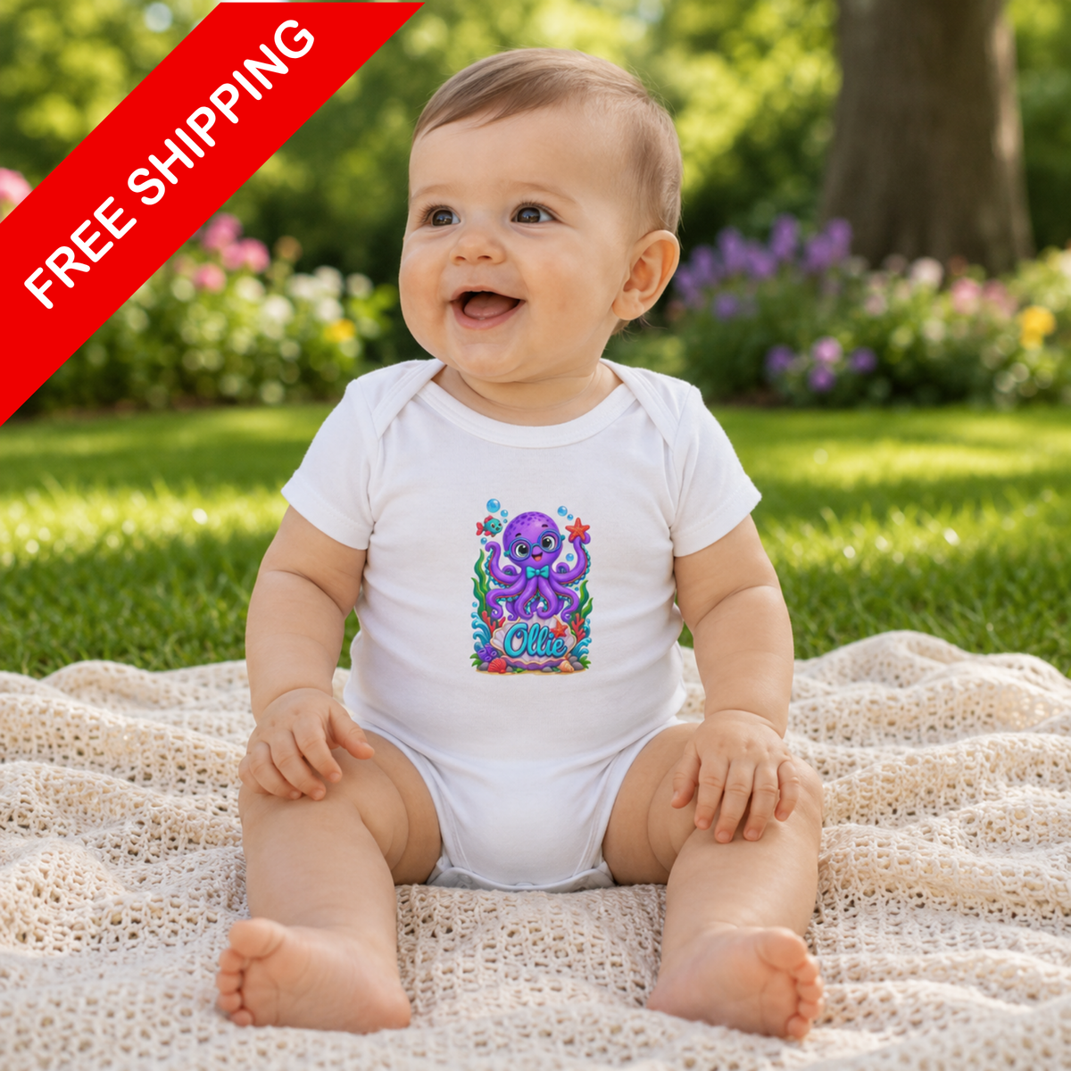 Ollie - Baby Bodysuit