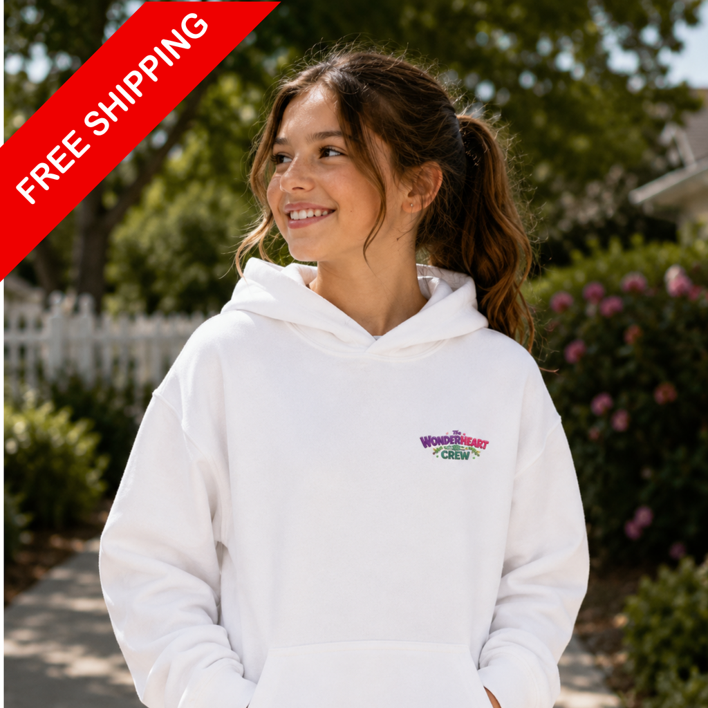 Wonderheart Youth Hoodie - Small Front Logo