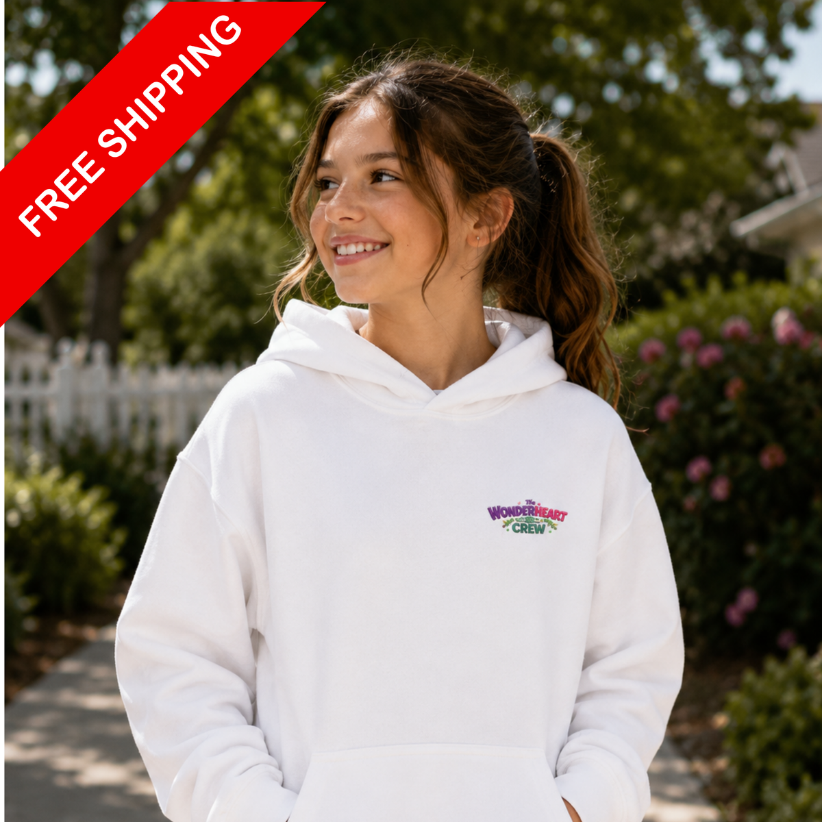 Wonderheart Youth Hoodie - Small Front Logo